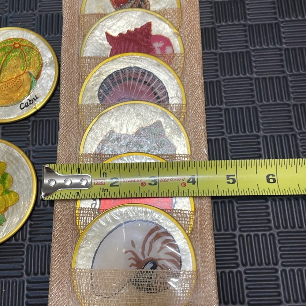 Cebu Philippines coasters in original packaging along with extras - Picture 5 of 7